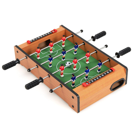 20 Inch Indoor Competition Game Soccer Table, Brown
