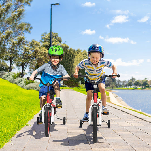 16 Inch Kids Bike, Removable Training Wheels, Red Kids Bike Red at Gallery Canada