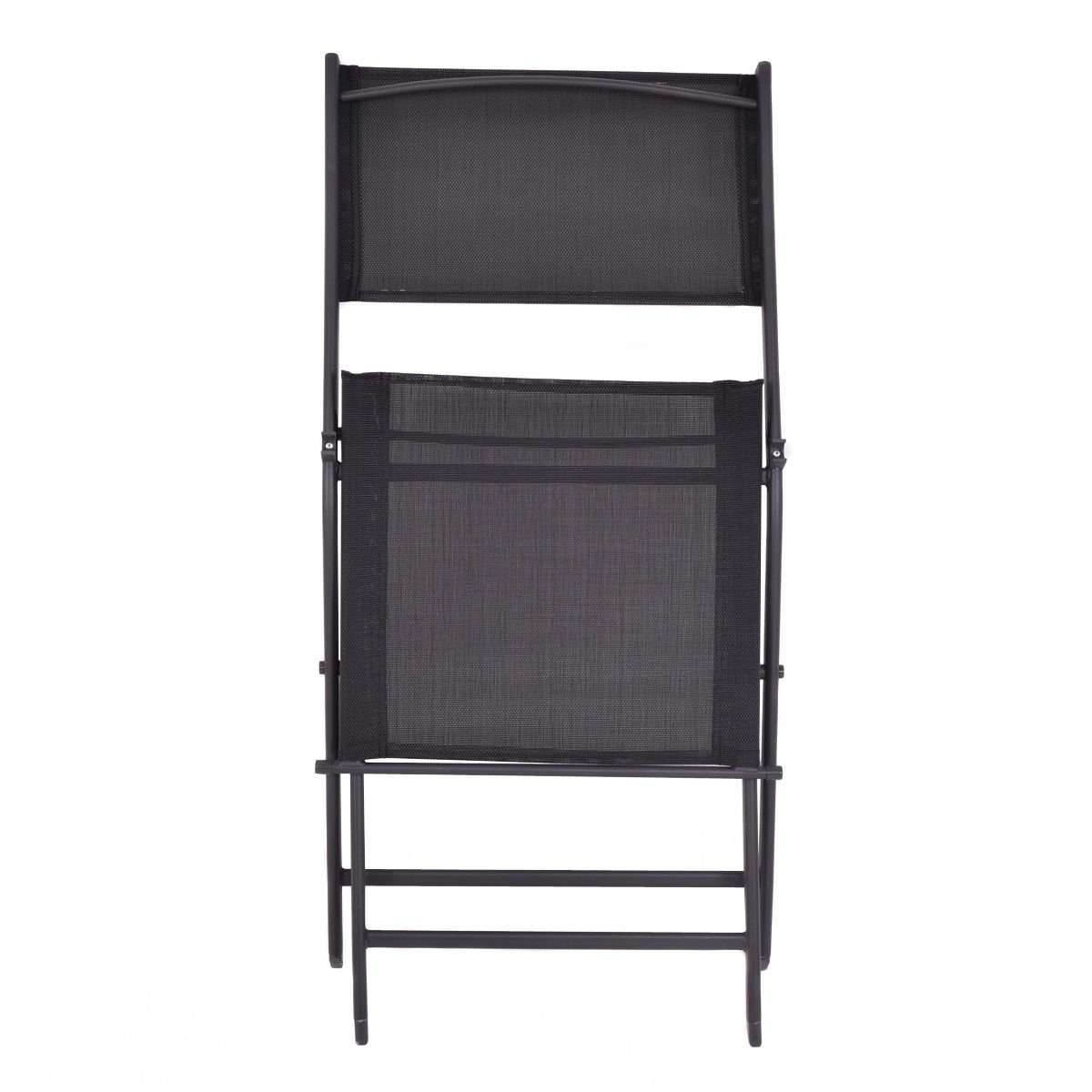 Patio Folding Chairs Set Of 4, Black Patio Dining Chairs at Gallery Canada