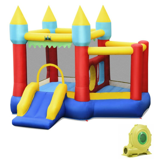 Kid's Inflatable Bouncer with Jumping Area and 480W Blower at Gallery Canada