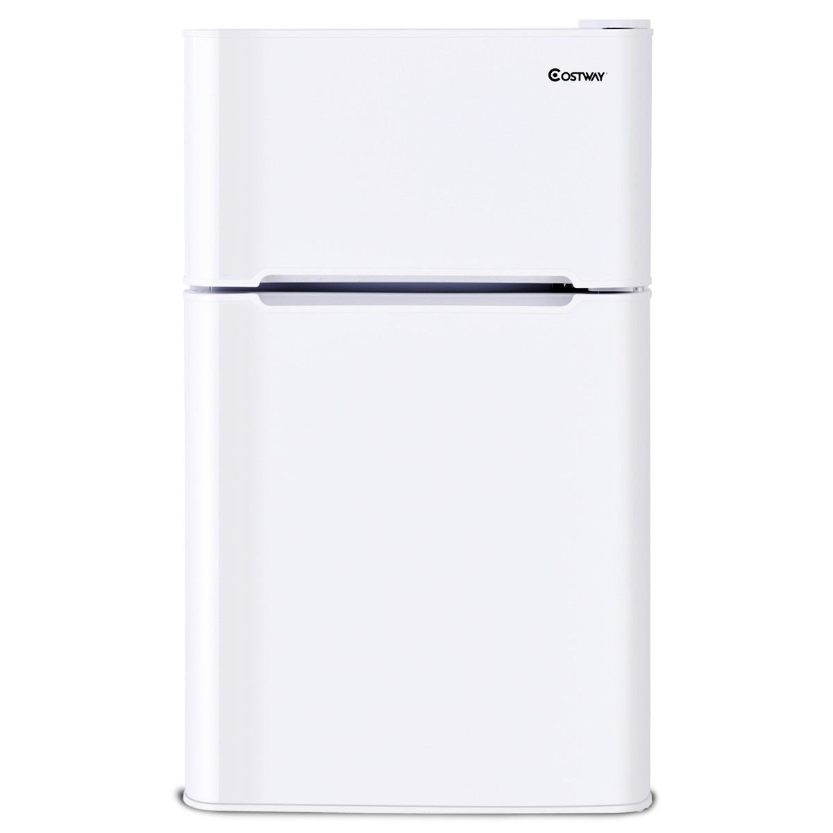 3.2 cu ft. Compact Stainless Steel Refrigerator, White at Gallery Canada