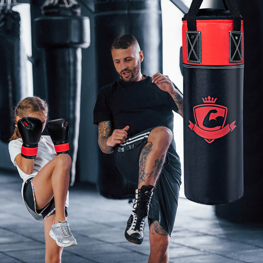 Kids Hanging Punching Bag Set, 11 Pounds, Black Boxing & Martial Arts Black at Gallery Canada