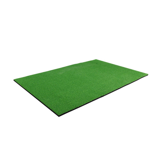 5 x 3 Feet Standard Real Feel Golf Practice Hitting Mat with Synthetic Turf and 3 Tees, Green at Gallery Canada