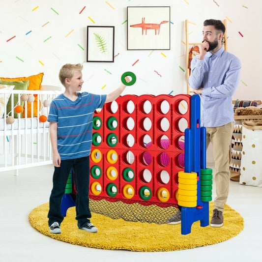 Giant 4-To-Score Game Set With Net Storage, Blue Lawn Games Blue at Gallery Canada