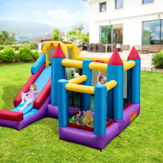 5-In-1 Inflatable Bounce House, 735W Blower, 50 Ocean Balls Bounce House Options at Gallery Canada