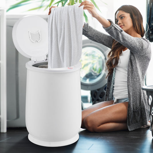20L Bathroom Towel Warmer, Auto Shut Off, White Dryers White at Gallery Canada
