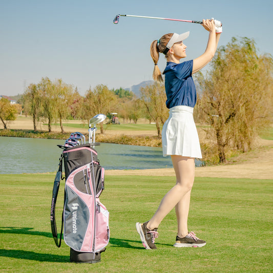 Women's Complete Golf Club Set, Right Hand, Rain Hood, Pink Golf Pink at Gallery Canada