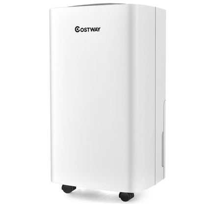24 Pints 1500 Sq. Ft Portable Dehumidifier For Medium To Large Spaces, White