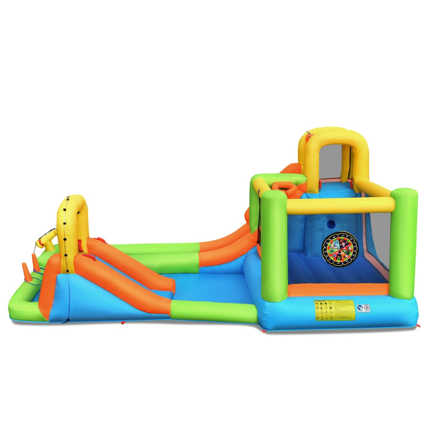 8 in 1 Inflatable Water Slide Park Bounce House Without Blower Bounce House at Gallery Canada