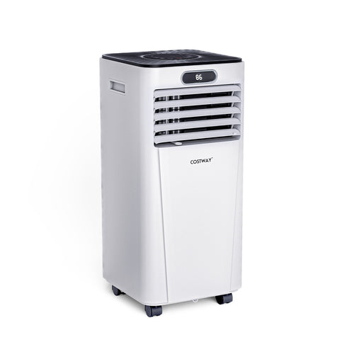 10000 BTU 4-in-1 Portable Air Conditioner with Dehumidifier and Fan Mode, White
