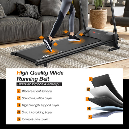1 HP Electric Mobile Power Foldable Treadmill with Operation Display at Gallery Canada