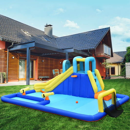 6-In-1 Inflatable Water Slide Jumping House Without Blower Bounce House Options at Gallery Canada