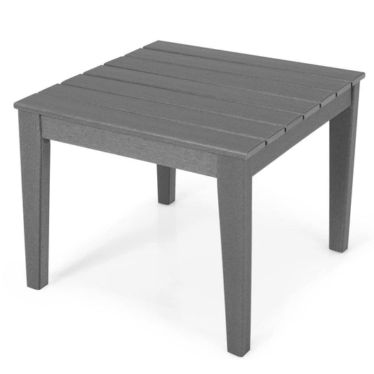 25.5 Inch Square Kids Activity Play Table, Gray