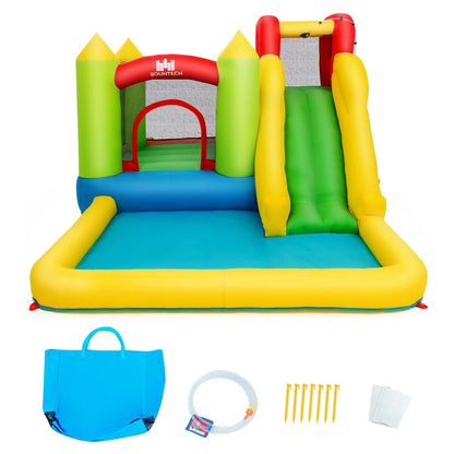 Inflatable Bounce House Water Slide Jump Bouncer without Blower - Gallery Canada
