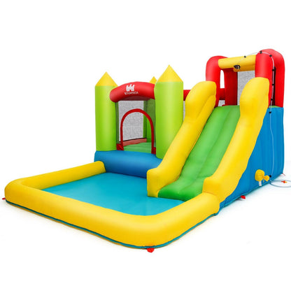 Inflatable Bounce House Water Slide Jump Bouncer without Blower