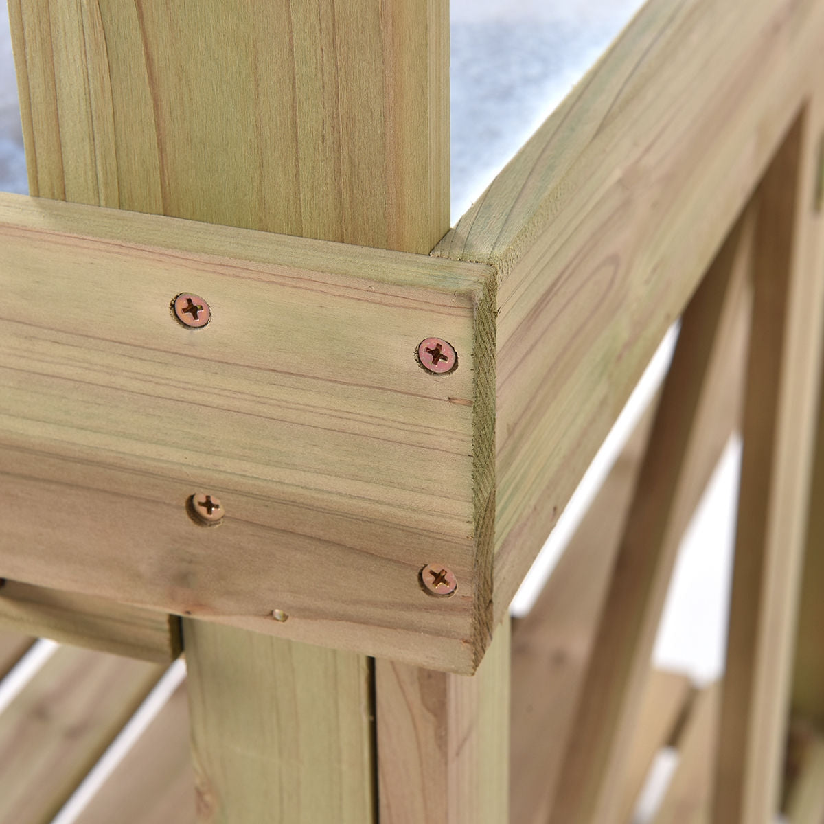 Wooden Planting Bench Work Station, Gray Potting Benches & Tables at Gallery Canada
