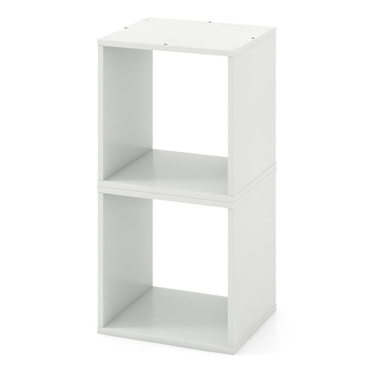 Cube Storage Organizer Set of 2, White - Gallery Canada