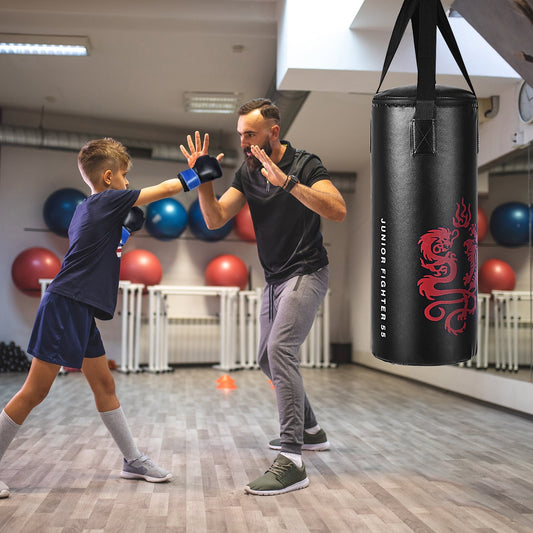 2 Feet Kids Gloves Skipping Rope Boxing Set, Black Boxing & Martial Arts Black at Gallery Canada