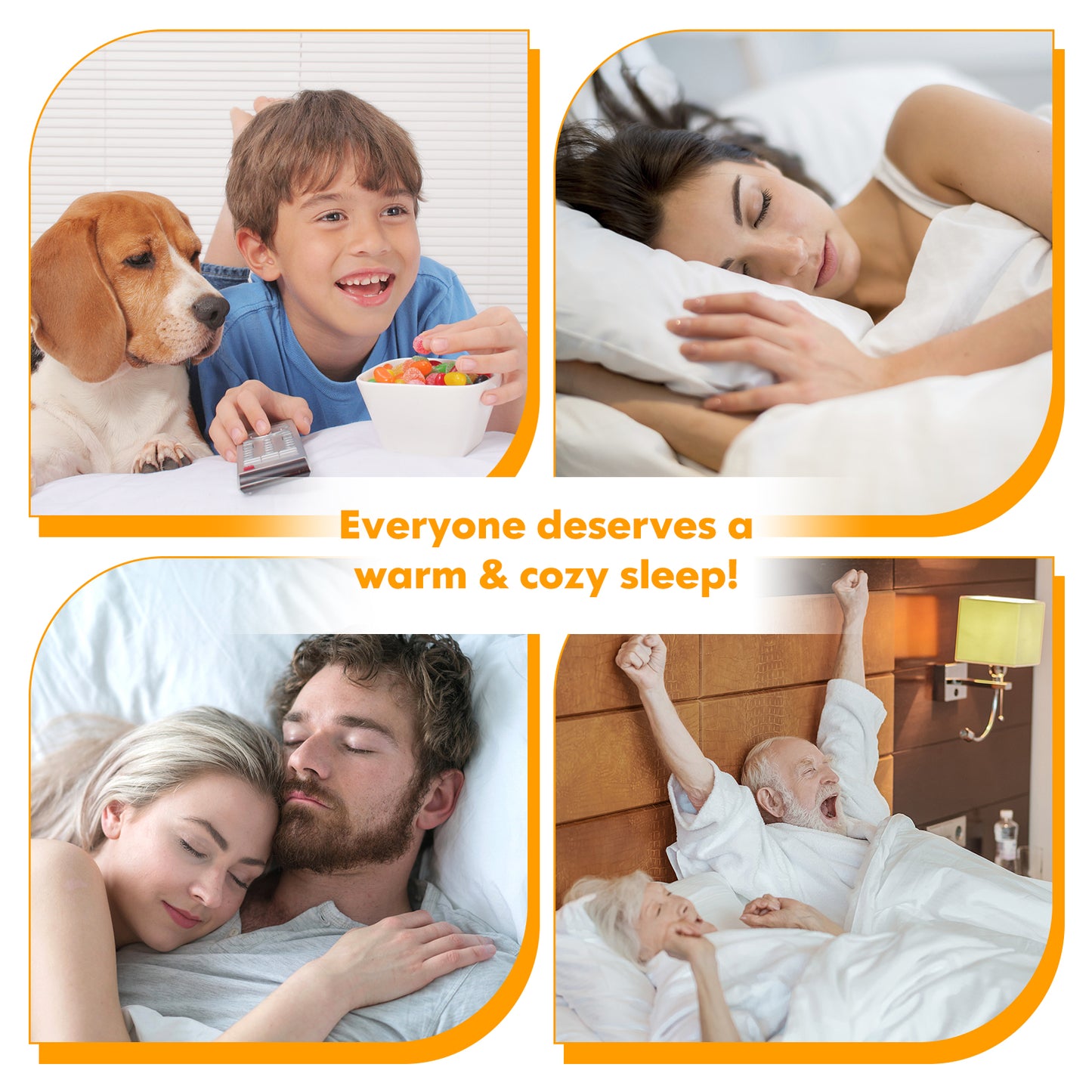 Safe Electric Heated Mattress Pad with 4 Size 8 Temperature 10-Hour Timer-Queen size Mattresses at Gallery Canada