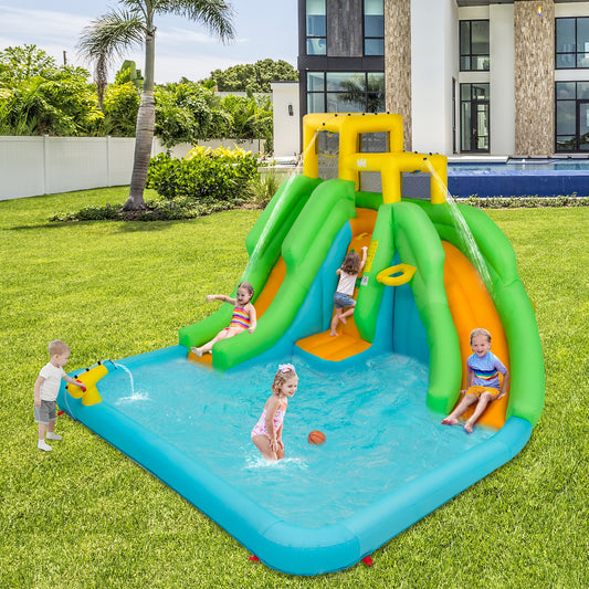 Kids Inflatable Water Park Bounce House, 480W Blower Bounce House Options at Gallery Canada