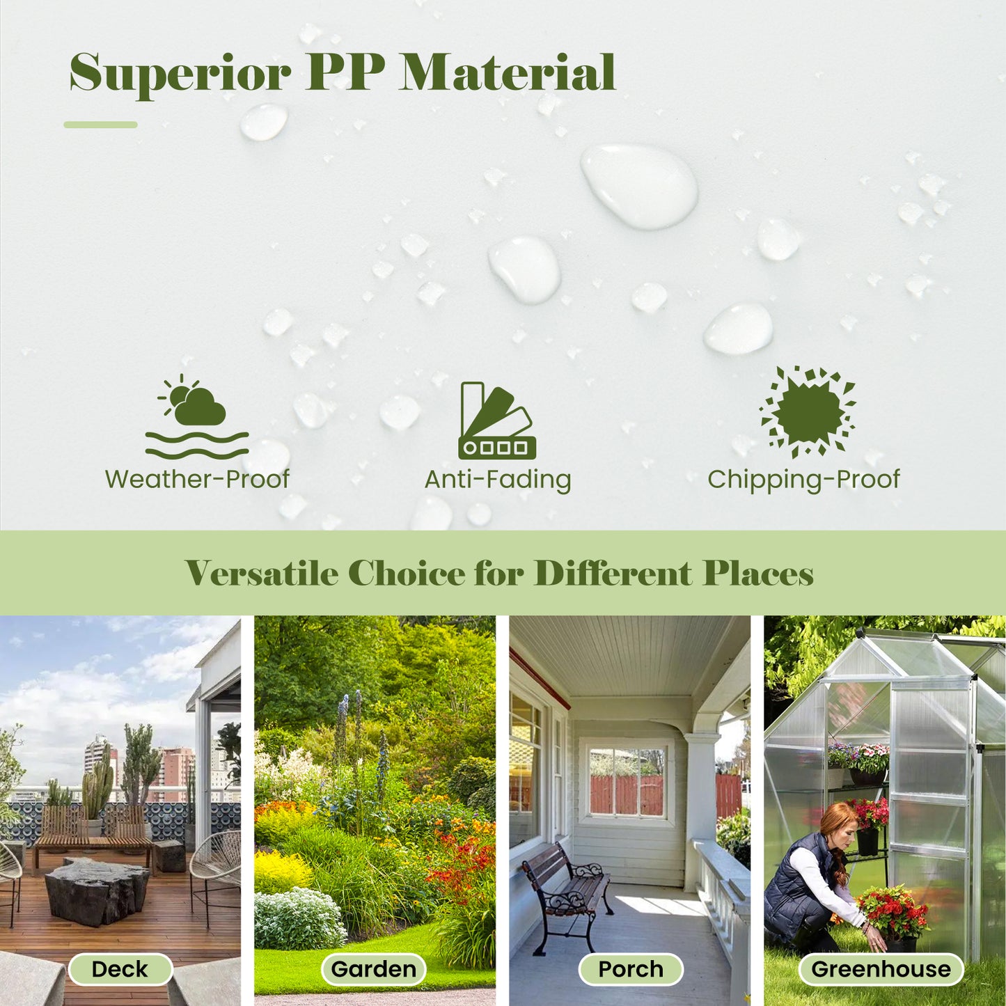 Self-Watering Raised Garden Bed, Trellis Planter Box, Water Level Indicator, White, Greyish-White Raised Garden Beds at Gallery Canada