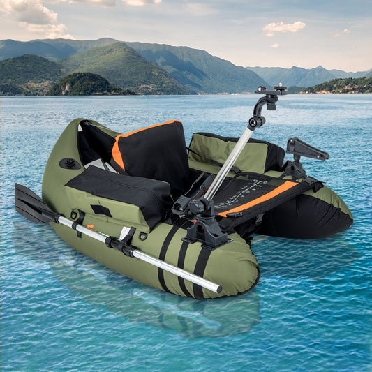 360° Rotatable Fishing Boat Kayak Accessory Set, Black