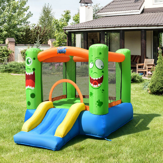 Inflatable Bounce House Jumper Castle Kid's Playhouse without Blower Bounce House brilliant color matching at Gallery Canada