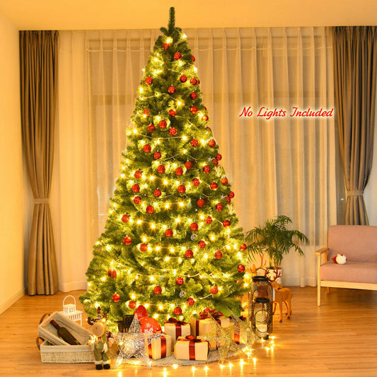 Artificial Hinged PVC Christmas Tree, 9 ft, Green Christmas Tree Green at Gallery Canada