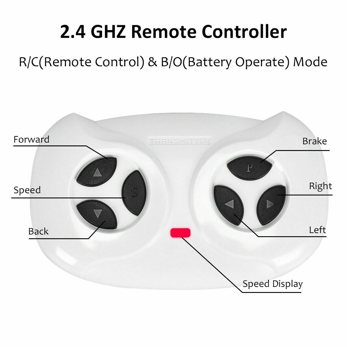 12V Kids Remote Control Riding Truck Car with LED Lights, Pink Powered Ride On Toys at Gallery Canada