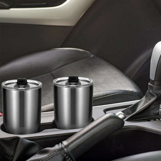 30oz Stainless Steel Tumbler, Vacuum Insulated Mug With Lid, Silver Kitchen Appliances Silver at Gallery Canada