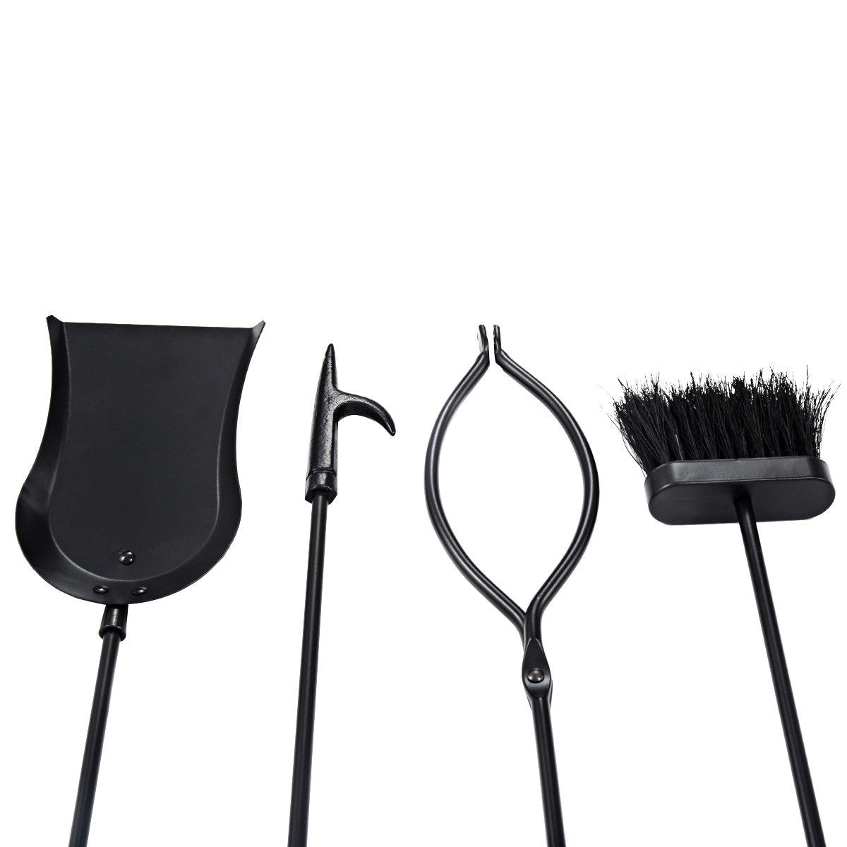 31 Inch 5 Pieces Hearth Fireplace Fire Tools Set, Black Fireplace Tools at Gallery Canada