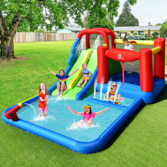 Inflatable Water Slide With Ocean Balls, Kids, No Blower Bounce House Options at Gallery Canada