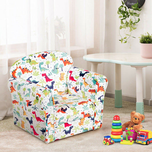 Toddler Single Sofa, White Kids Chairs & Seating White at Gallery Canada