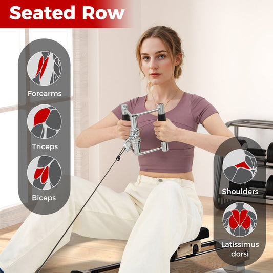 4-Piece Cable Machine Attachment Set For Home Gym Weights Accessories Options at Gallery Canada