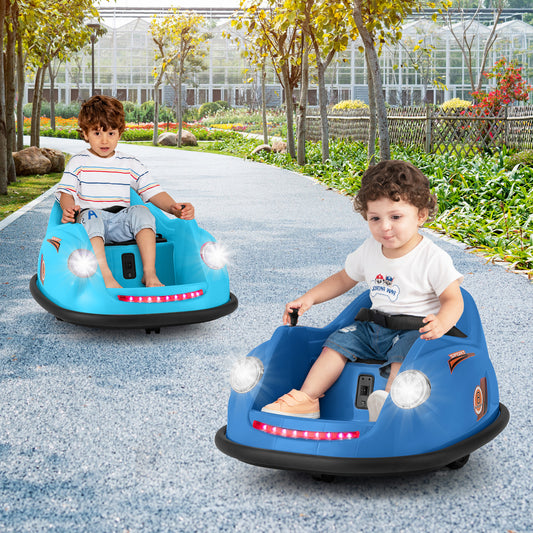 12V Electric Kids Ride On Bumper Car, Remote Control, Navy Powered Ride On Toys Navy at Gallery Canada