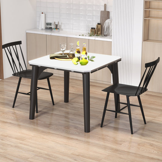 Set Of 2 Modern Dining Chairs, Black Dining Chairs Black at Gallery Canada