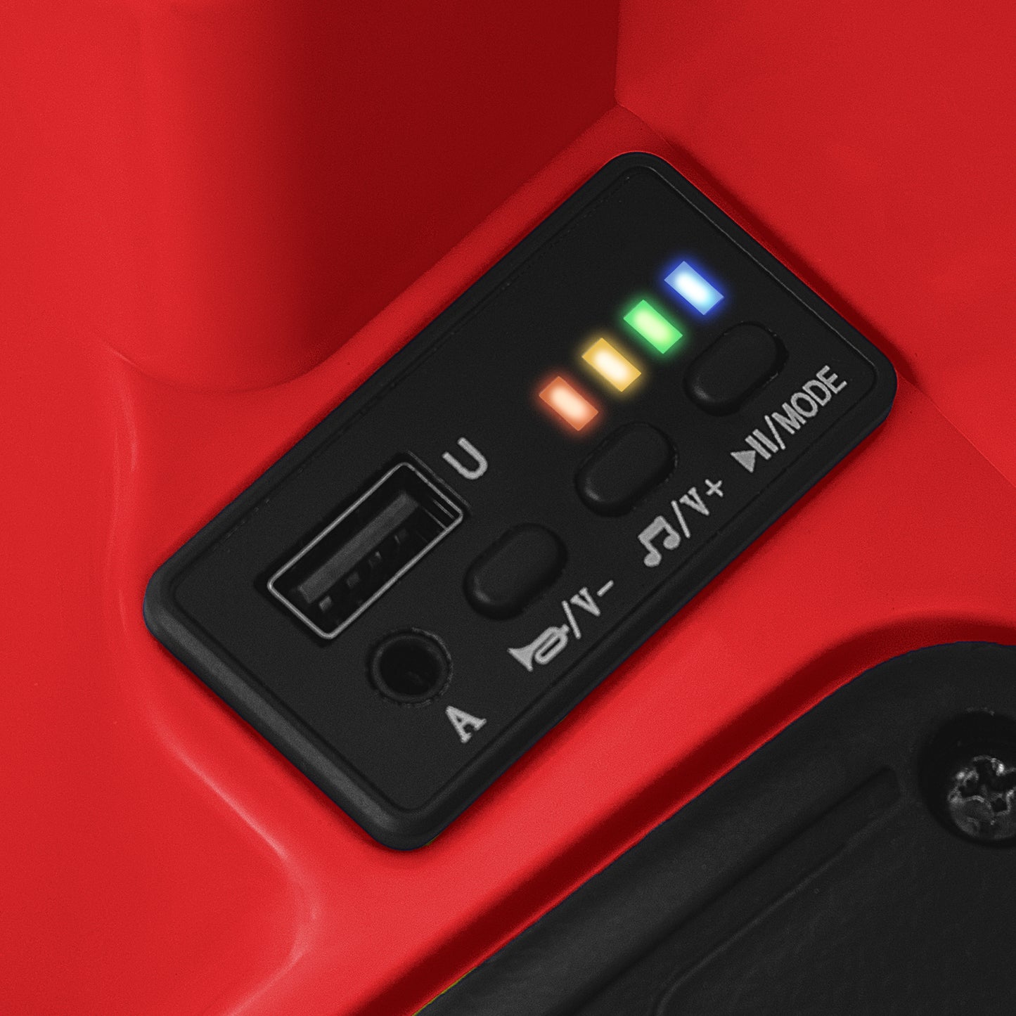 12V 360° Ride on Bumper Car for Toddlers with Remote Control, Red Powered Ride On Toys at Gallery Canada