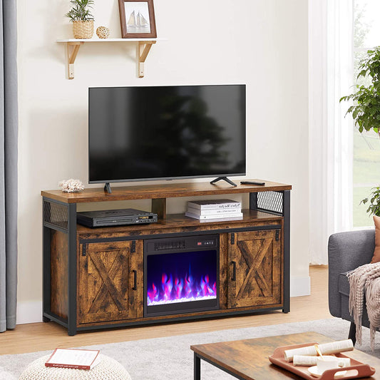 18 Inch Electric Fireplace Insert Heater, Overheat Protection, Black Fireplaces Black at Gallery Canada