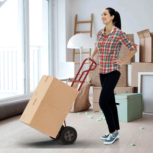 P-Handle Hand Truck, Foldable Load Plate, Dark Gray Garages Dark Gray at Gallery Canada