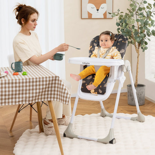 3-In-1 Convertible High Chair, Deep Brown High Chairs Deep Brown at Gallery Canada