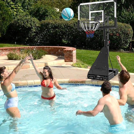 Height Adjustable Portable Basketball Hoop, 4.9-10 Feet Sport Equipments Options at Gallery Canada