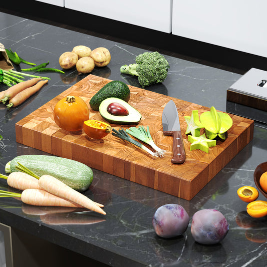 End Grain Cutting Board, Natural Waxes And Oils Kitchen Tools Options at Gallery Canada