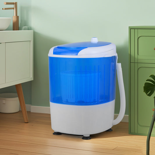 Portable Semi Auto Washing Machine, 5.5 lbs, Blue Washing Machines Blue at Gallery Canada