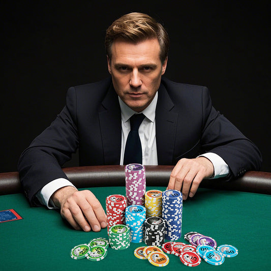 Casino Poker Chips with 600 Pieces Chips Texas Holdem Poker Chip Set, Black Game Room Black at Gallery Canada