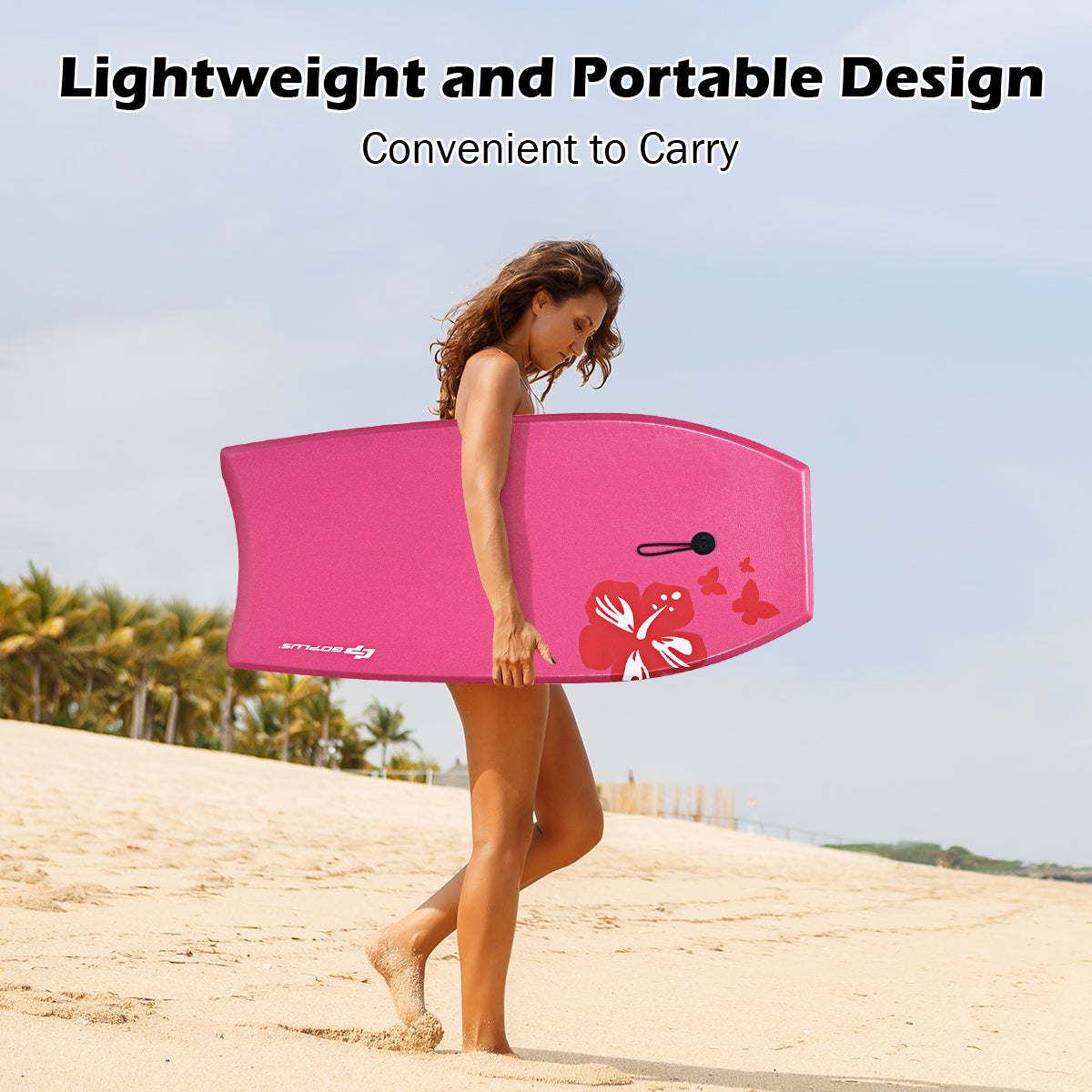 Lightweight Bodyboard, EPS Core, IXPE-S, With Leash Surfing at Gallery Canada