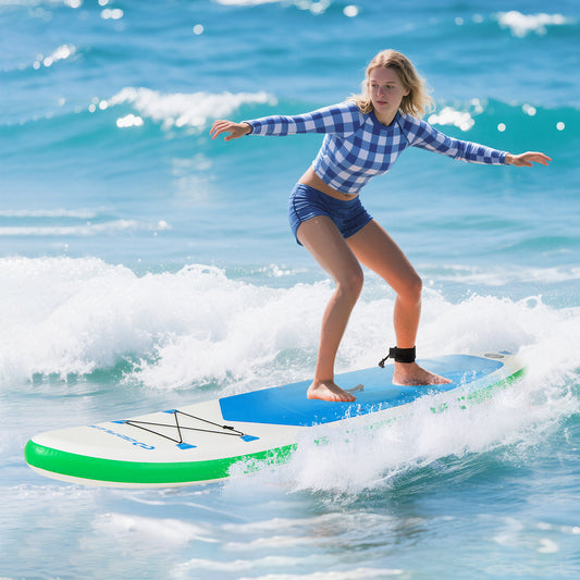 11 Feet Premium SUP Inflatable Stand Up Paddle Board with Accessories and Repair Kit-L Surfing Options at Gallery Canada