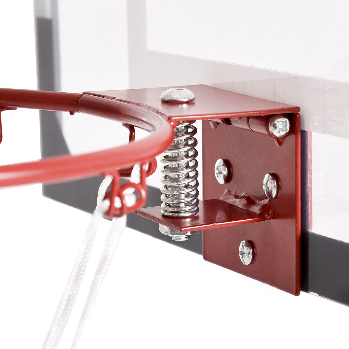 Mini Basketball Hoop, Over-The-Door, Includes Basketball And 2 Nets, Multicolor