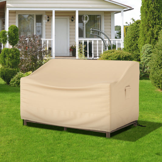 Patio Furniture Cover, 60 x 43 x 30 Inches, Beige
