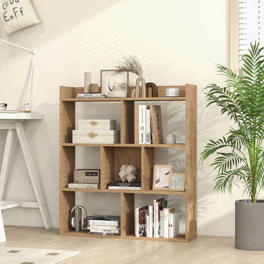 7 Cubes Open-Back Bookshelf, Anti-Toppling Devices, Natural Bookcases Natural at Gallery Canada