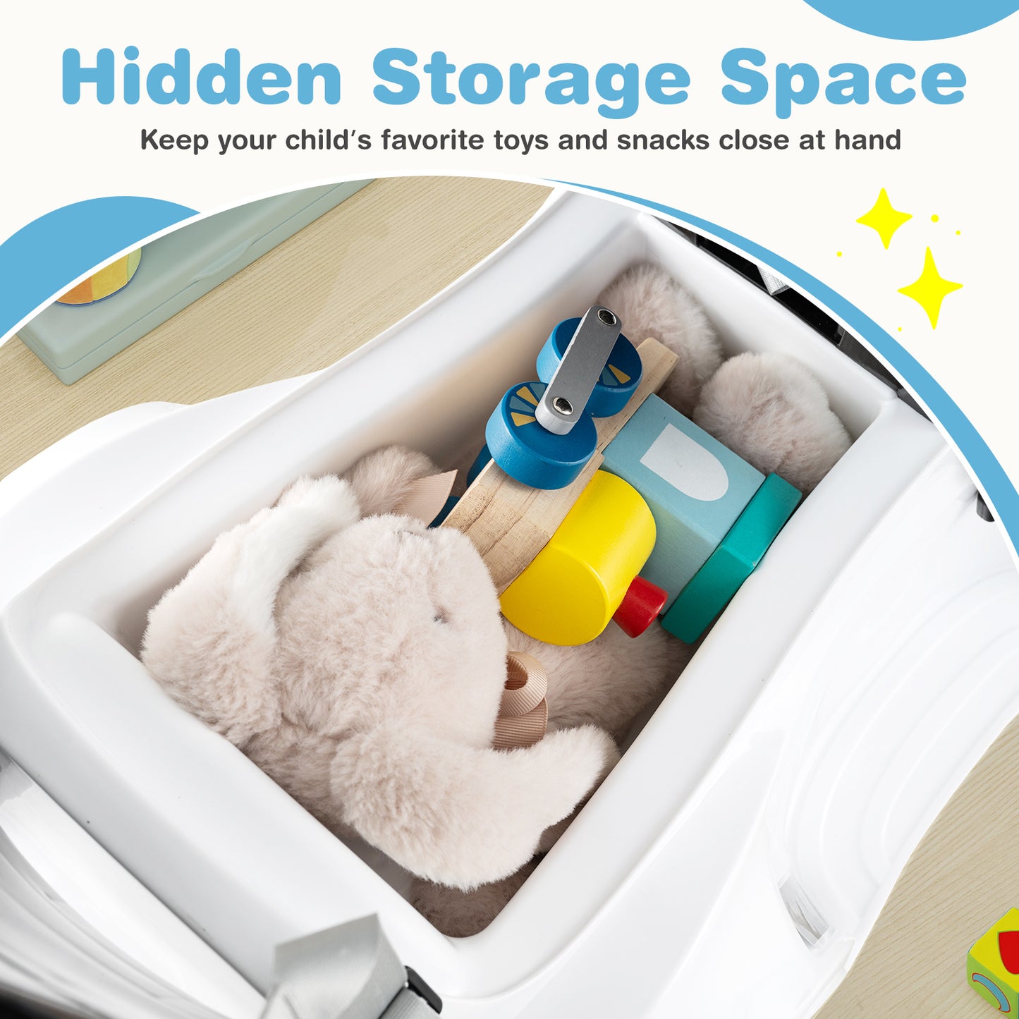 3 In 1 Toddler Push Car Stroller, White Push & Pedal Ride On Toys at Gallery Canada